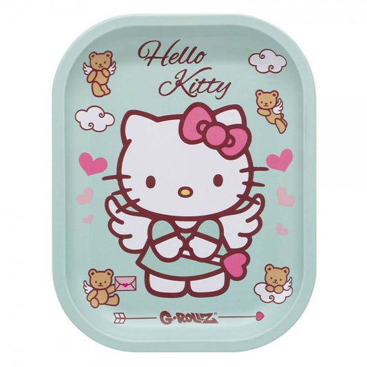 HELLO KITTY "CUPID" METAL ROLLING TRAY BY G-ROLLZ - SMALL