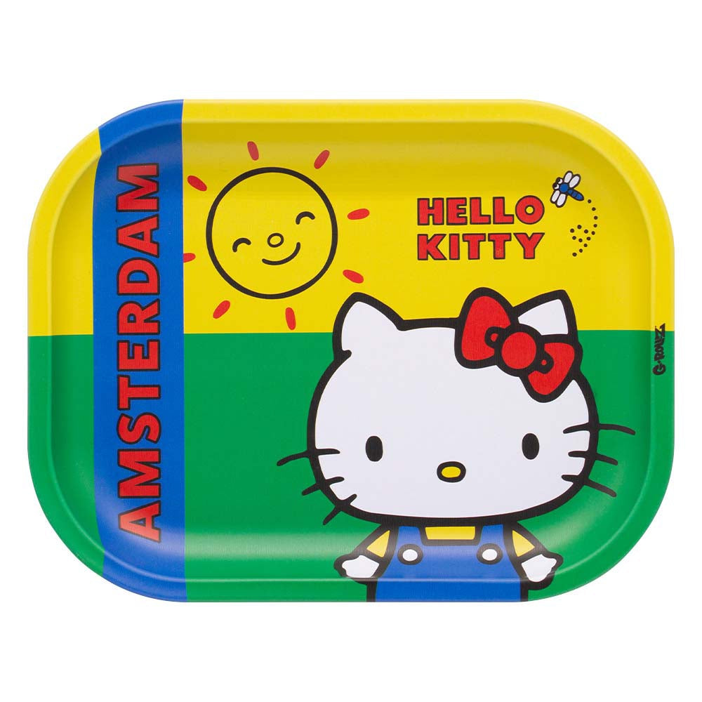 HELLO KITTY "CLASSIC AMSTERDAM" METAL ROLLING TRAY BY G-ROLLZ - SMALL