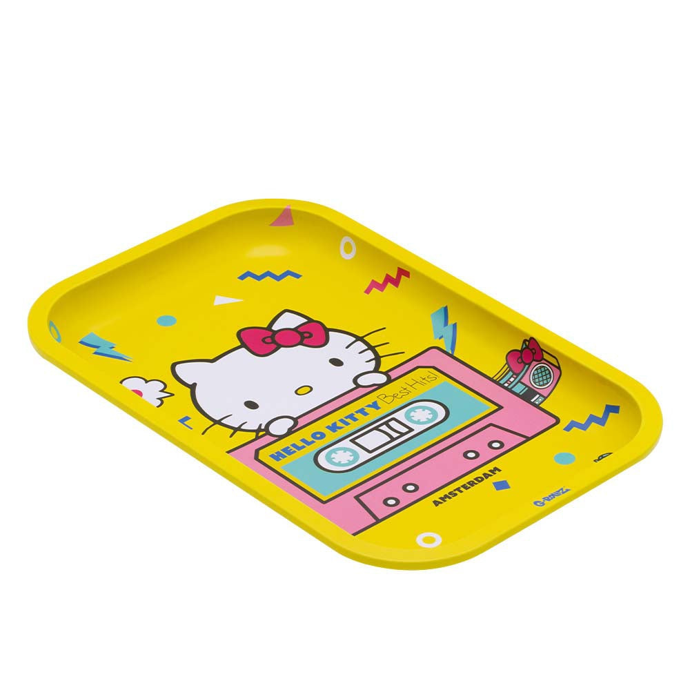 HELLO KITTY "GREATEST HITS" METAL ROLLING TRAY BY G-ROLLZ - MEDIUM