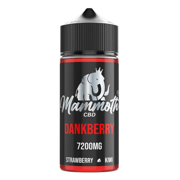 MAMMOTH CBD 120ml E-LIQUID - DANK BERRY 7200mg