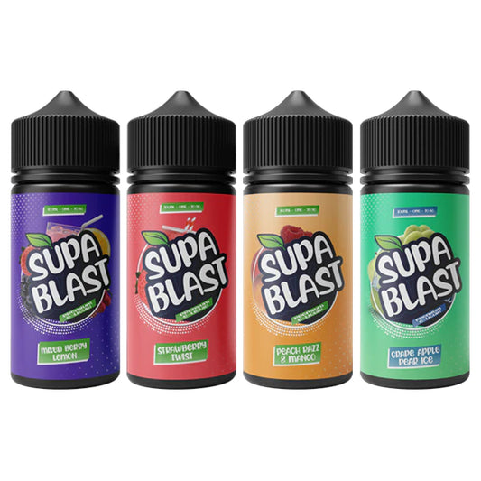 SUPA BLAST 100ml SHORTFILL E-LIQUIDS