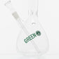GREENLINE 30cm GLASS BONG - MONKEY IN HEADPHONES
