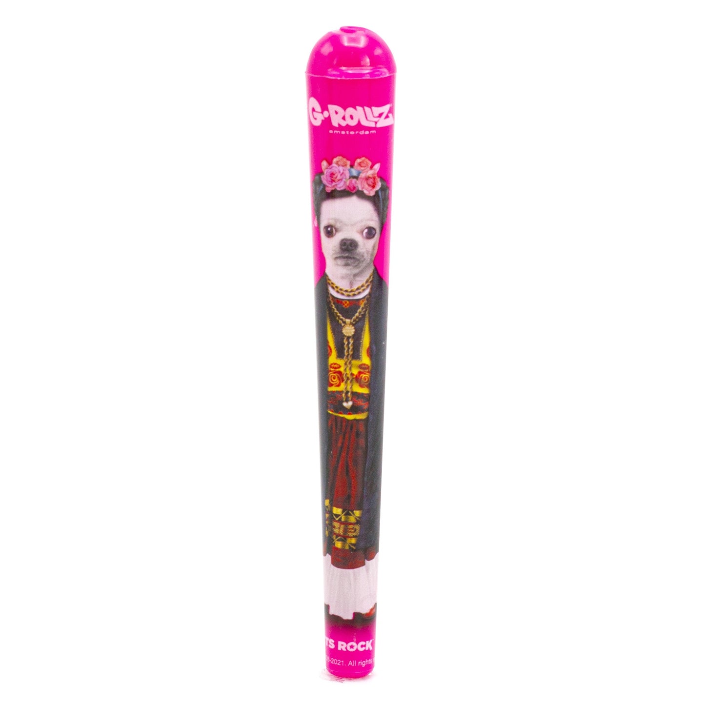 PETS ROCK DOOB TUBE KINGSIZE JOINT HOLDER "MEXICAN CHIHUAHUA" G-ROLLZ