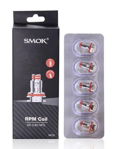 SMOK RPM COILS 0.8ohm MTL