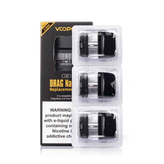 VOOPOO DRAG NANO 2 REPLACEMENT PODS 0.8ohm