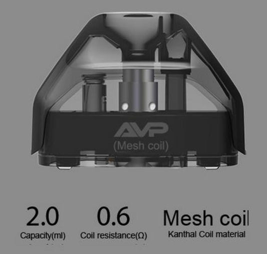 ASPIRE AVP REPLACEMENT 0.6ohm MESH PODS