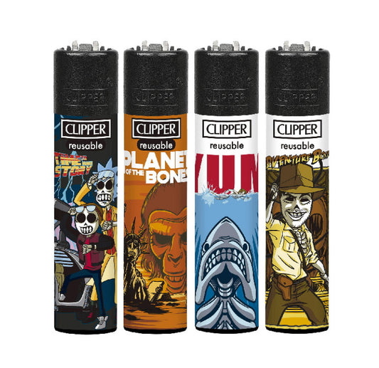 CLIPPER LIGHTERS - VINTAGE MOVIES