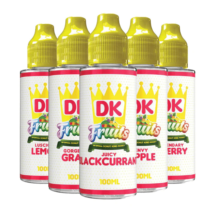 DK FRUITS 100ml SHORTFILL E-LIQUIDS BY DONUT KING
