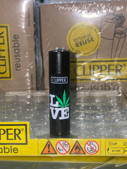 CLIPPER LIGHTERS - WEED SLOGANS - GLUTEN FREE etc