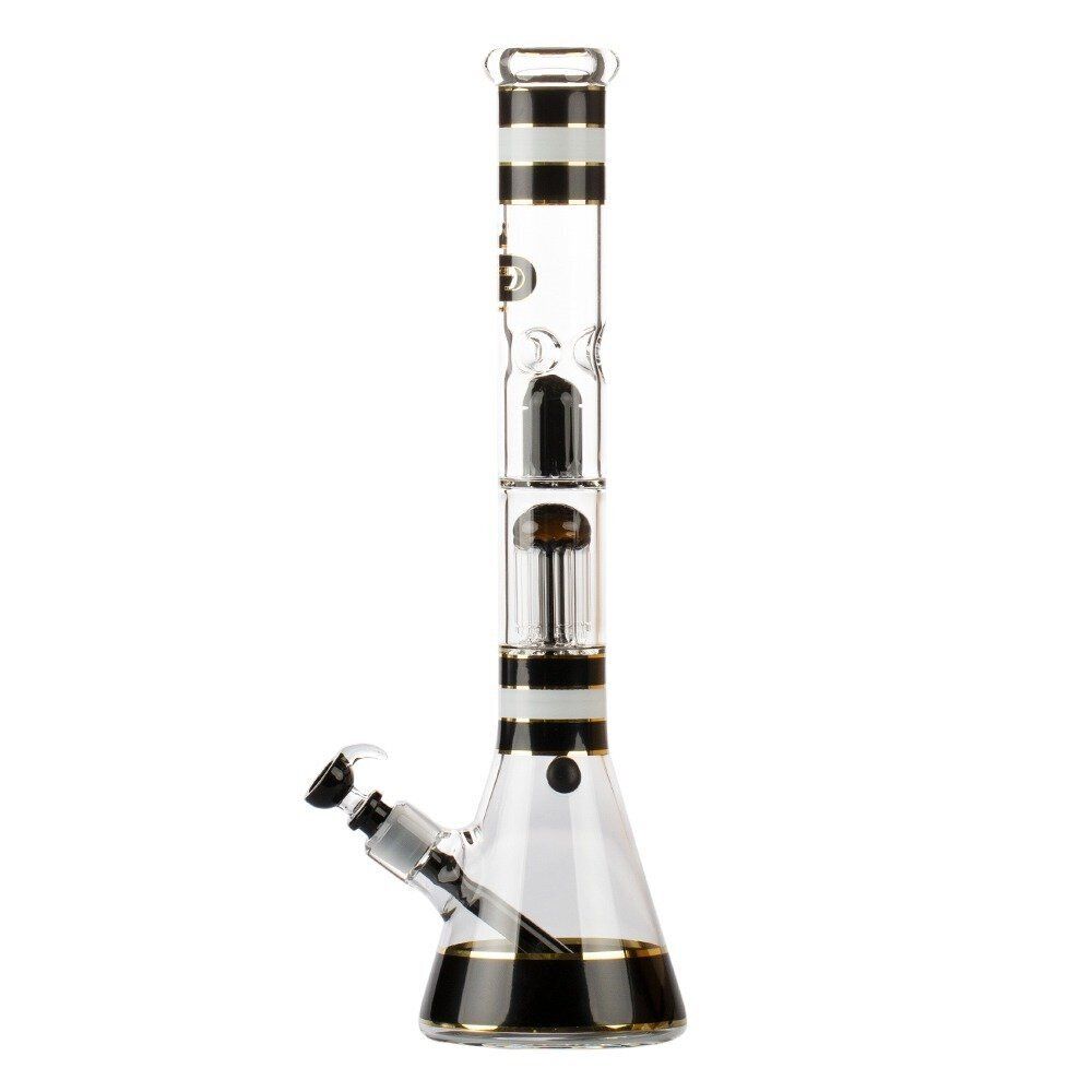 GRACE GLASS 46cm TURBO BONG WITH PERCOLATOR