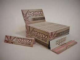 KUSH PINK KINGSIZE SLIM - 100% HEMP ROLLING PAPERS