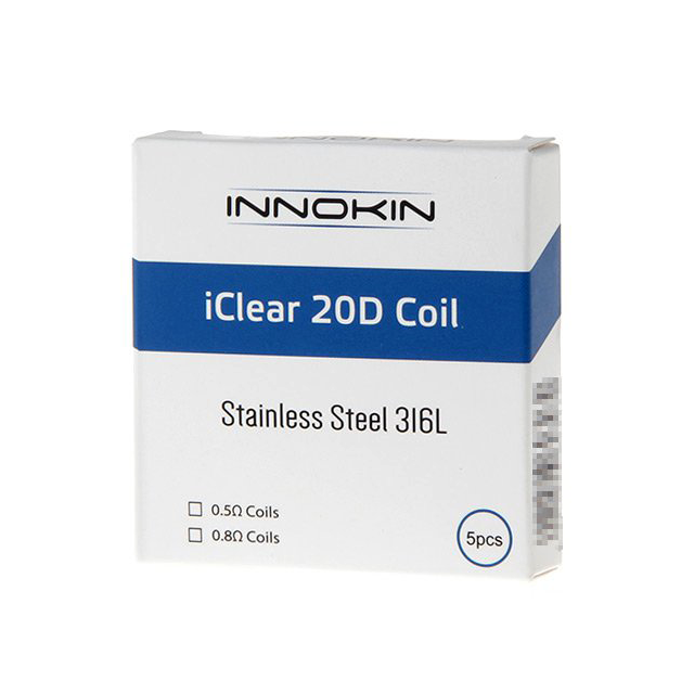 INNOKIN ICLEAR 20D COILS 0.5 Ohm