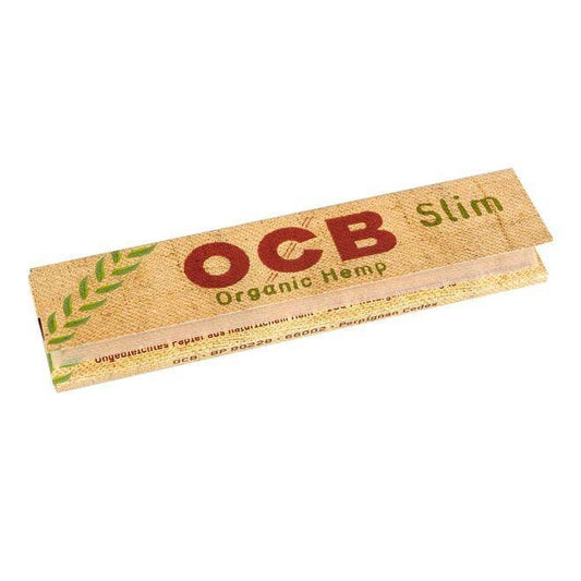 OCB ORGANIC HEMP KINGSIZE SLIM ROLLING PAPERS