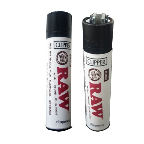 RAW CLIPPER - WHITE - RAWTHENTIC OFFICIAL CLIPPER LIGHTER