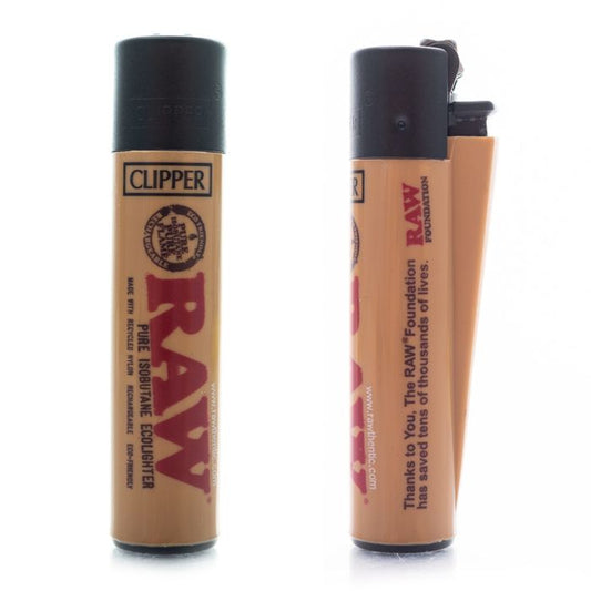 RAW CLIPPER - CLASSIC BROWN -  RAWTHENTIC OFFICIAL CLIPPER LIGHTER