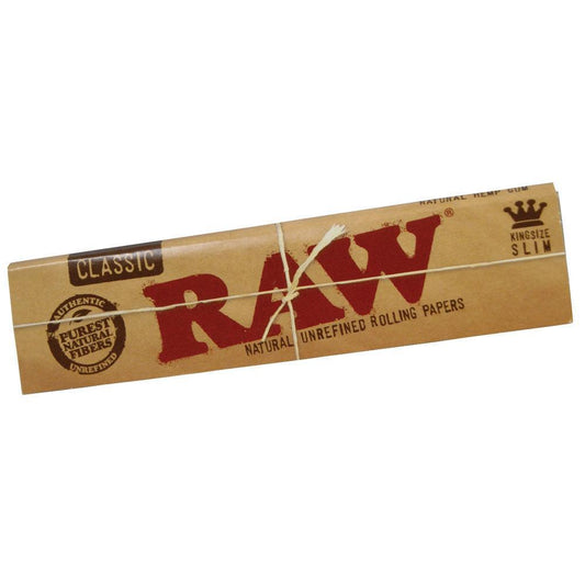 RAW CLASSIC KINGSIZE SLIM ROLLING PAPERS