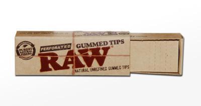 RAW GUMMED TIPS PERFORATED