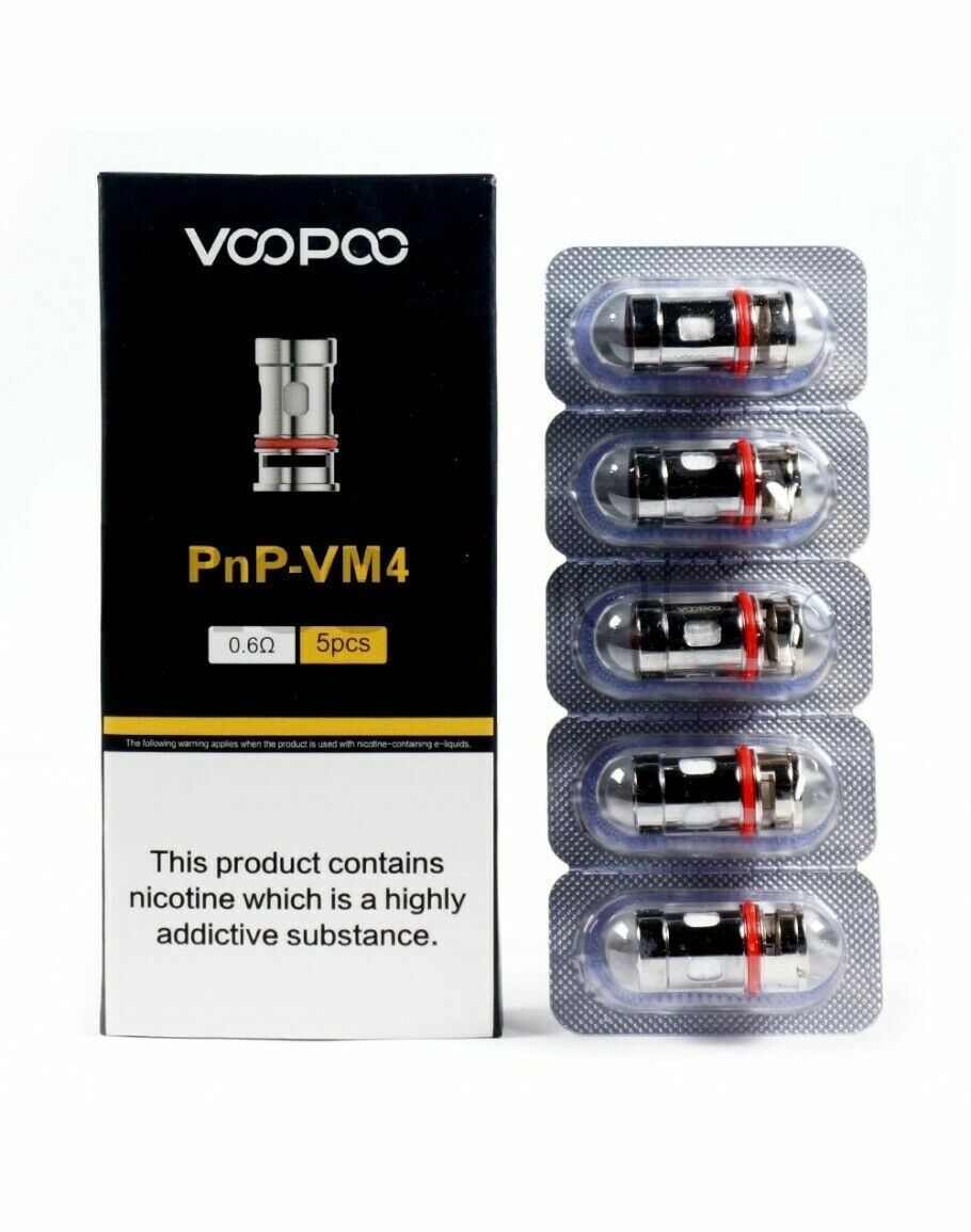 VOOPOO PnP-VM4 COILS - 0.6ohm 20-28W