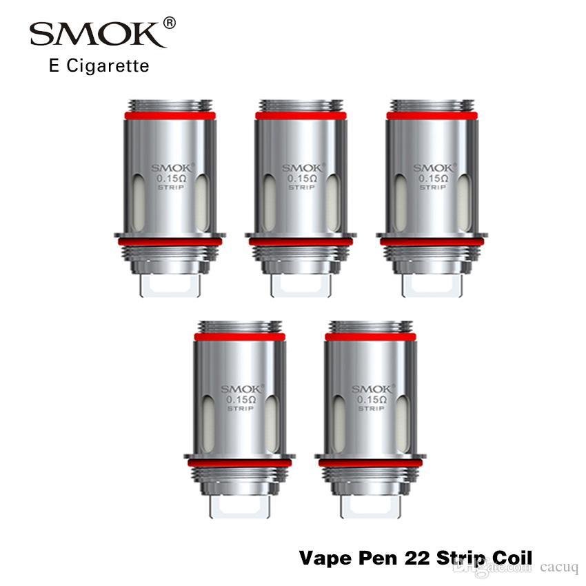 SMOK VAPE PEN 22 COILS - 0.15 Ohm STRIP COILS